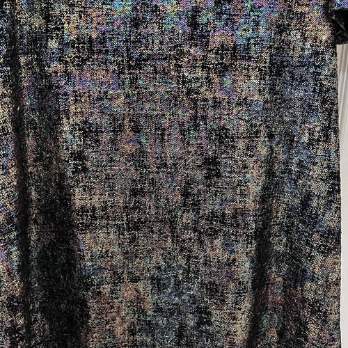 Zara Girls Iridescent Dress Rainbow Metallic Short Sleeve Girls Size 13-14 - Picture 6 of 11