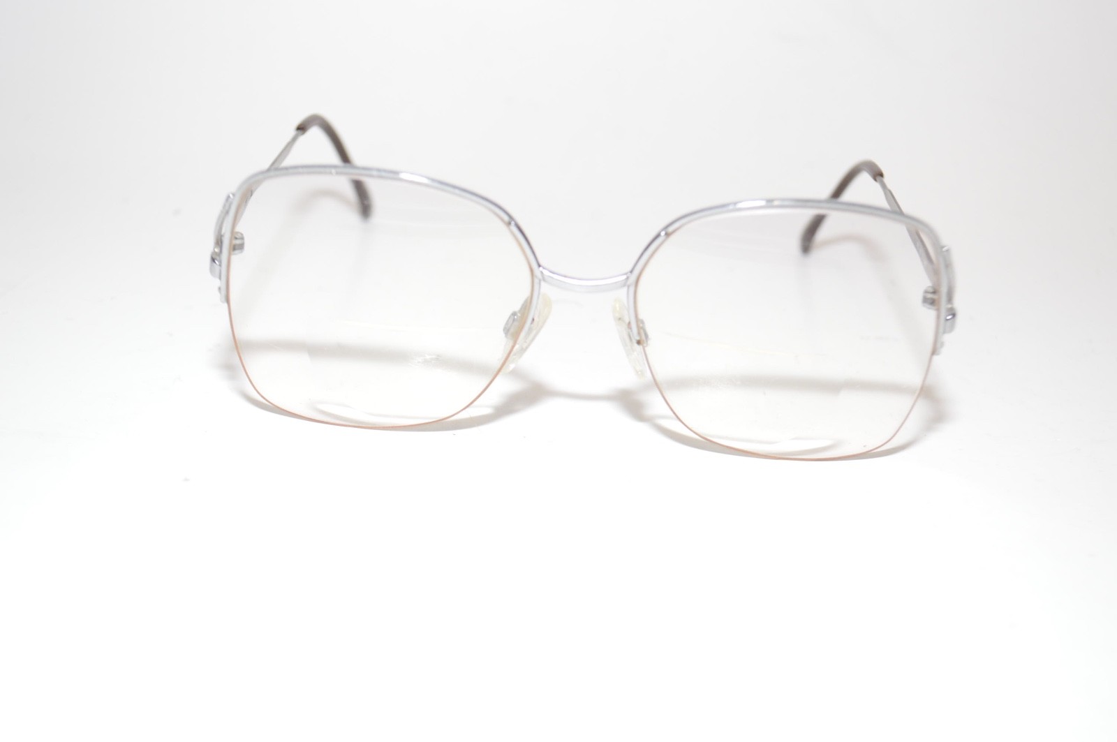 Vintage Perry Ellis Eyeglasses Frames PE-82 54[]18-140MM Gunmetal Semi ...
