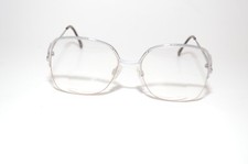 Vintage Perry Ellis Eyeglasses Frames PE-82 54 18-140MM Gunmetal Semi-Rimless
