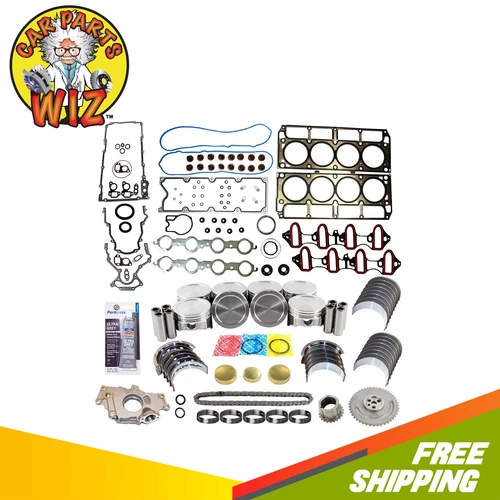 Master Engine Rebuild Kit Fits 03-04 Buick Cadillac Isuzu 5.3L L59 LM4 LM7