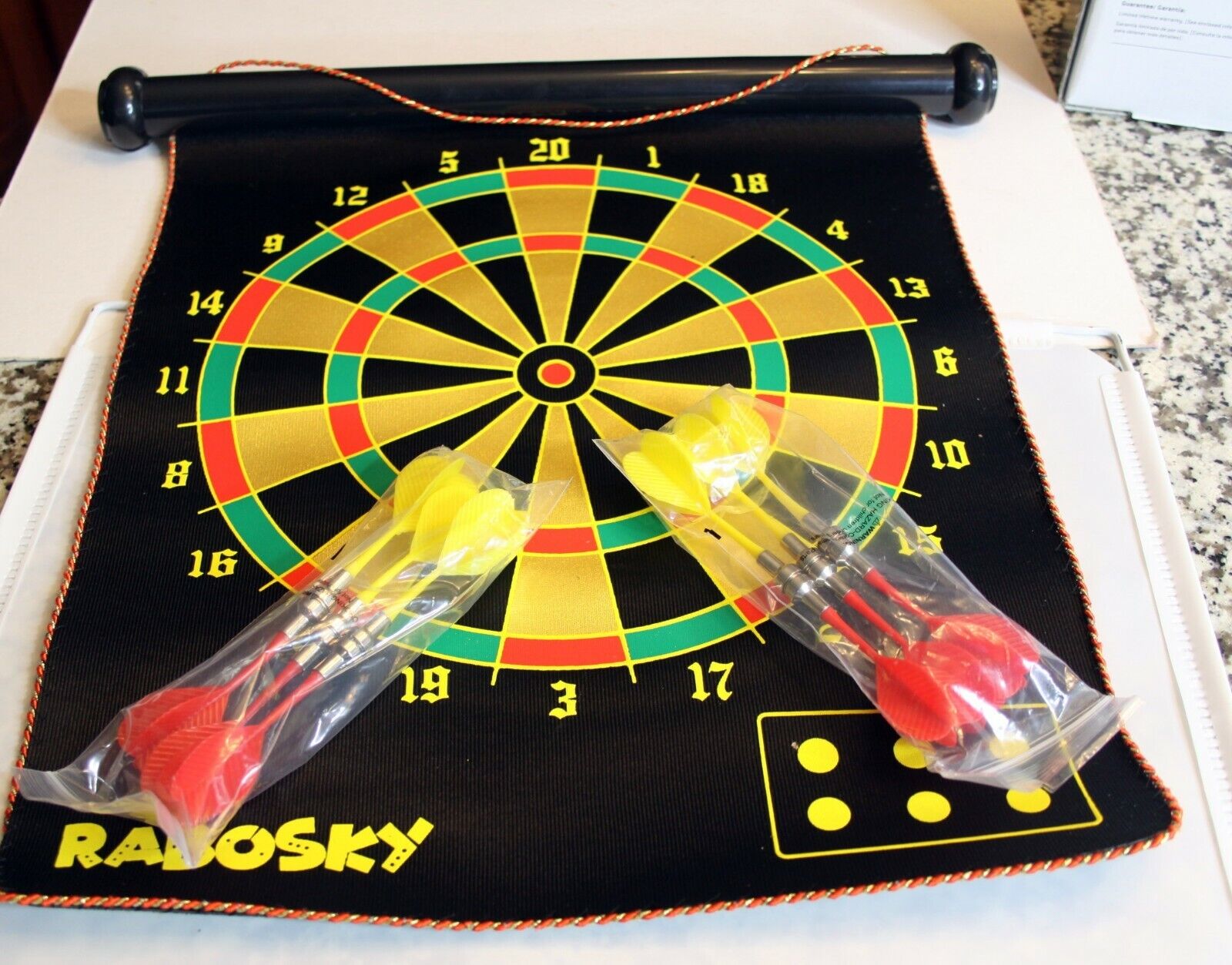 RaboSky Dart Board Game Toys for 6 7 8 9 10 11 12 13 Year Old Boys