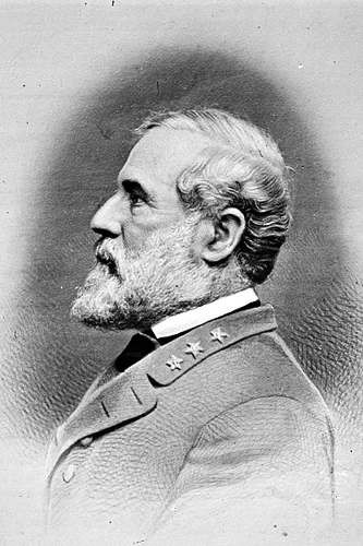 New 5x7 Civil War Photo: Profile Portrait of Confederate General Robert E. Lee