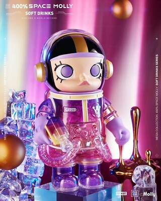 POP MART MEGA SPACE MOLLY 400% SOFT DRINKS SERIES - ONE POP MART MEGA SPACE MOLLY 400% SOFT DRINKS SERIES - ONE
