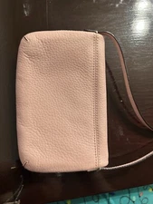 Kate Spade Leather Crossbody Bag Light Pink
