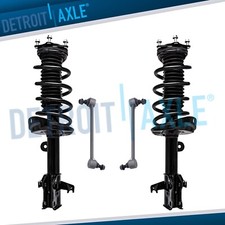 Front Struts w/ Coil Spring Assembly Sway Bar Ends Kit for 2007 - 2012 Acura RDX