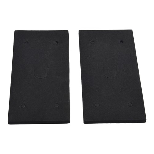 2x Autoadesivo Schiuma Ricambio Levigatrice Retro Pad Tappetini 4-Holes for - Picture 3 of 15