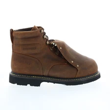 Carolina Steel Toe Metguard Harness Waterproof 6" Mens Brown Wide Work Boots 9