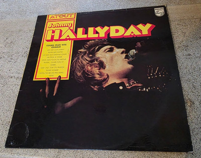 Vinyl LP 33 / Johnny Hallyday - Cours Plus Vite Charlie
