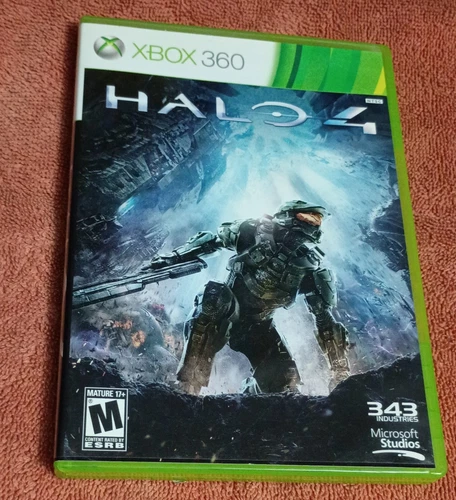 Halo 4 (Xbox 360, 2012) Co-Op Multiplayer Online Shooter, M Rated