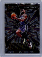2021-22 Panini Select #5 LeBron James Turbo Charged