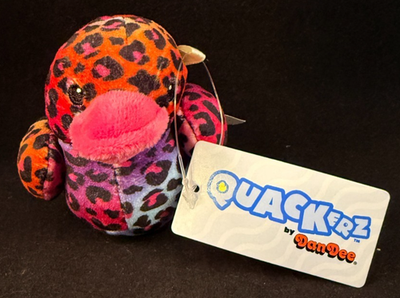 Dan Dee - Quackers - Plush - Lisa - Duck - Approx 3” High - Duck