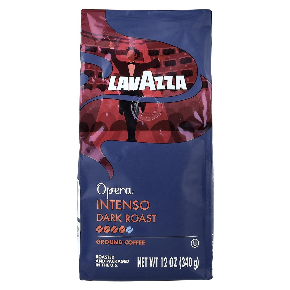 Opera Intenso, Ground, Dark Roast, 12 oz (340 g)