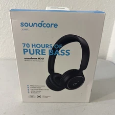 Soundcore H30i Wireless On-ear Headphones, Foldable Design, Pure Bass, 70hour BT