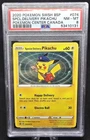 202 POKEMON SWSH BLACK STAR PROMO #074 SPECIAL DELIVERY PIKACHU HOLO PSA 8