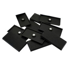 25x50mm Rectangle Wargaming Plastic Bases + Magnet for Miniature Games, OW, D&D