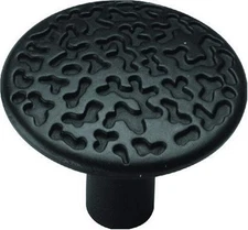 Hickory Hardware P102-CB 1-1/4-Inch Southwest Lodge Knob, Colonial Black