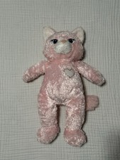 Build-A-Bear Workshop Sassy Kitty Pink Cat Plush Retired w/ Happy Birthday Sound