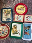 Vintage Campbell’s Soup Collector Tray & Tin Lot of 7 Campbell’s Kids