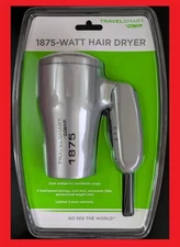 TRAVEL SMART BY CONAIR 1875-WATT FOLDING HAIR DRYER TS127X