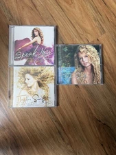 3 Taylor Swift CDs Speak Now, Fearless And Taylor Swift Self Titled