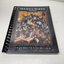 Warhammer 40k Core Rulebook 3rd Edition Games Workshop,1998 Custom Spiral Bound