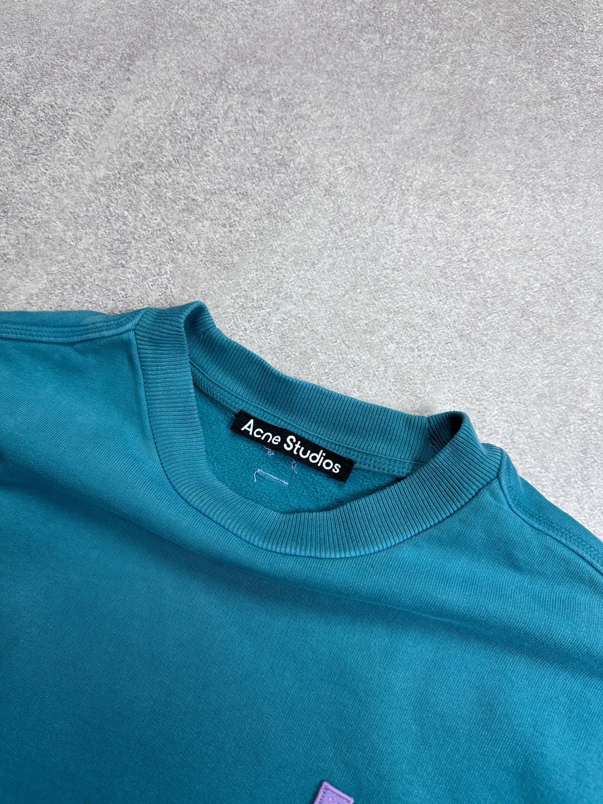 ACNE STUDIOS FACE PATCH  SWEATSHIRT XS RARE image 5