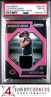 2024 PANINI PRIZM ROOKIE GEAR PINK #RGCWS CALEB WILLIAMS RC PSA 8