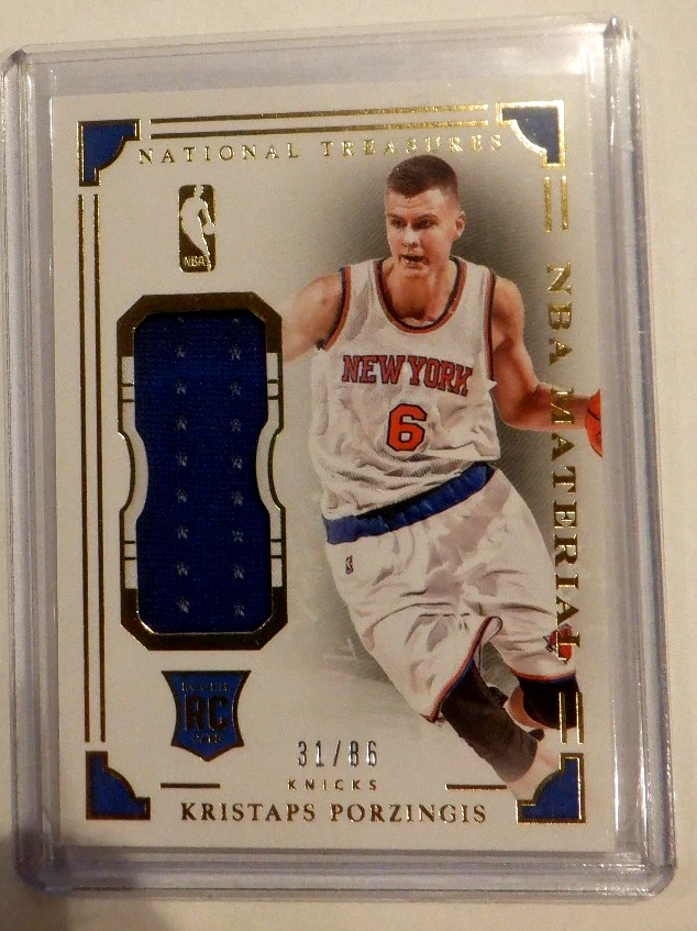 Kristaps Porzingis New York Knicks Basketball Trading Cards Sports