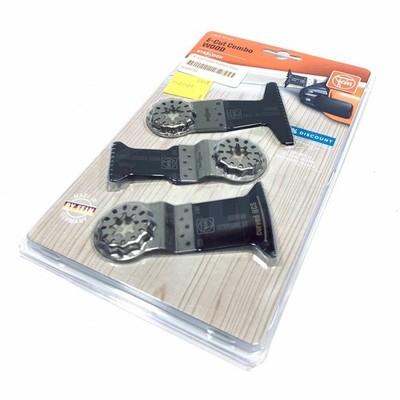 35222967300 Fein E-Cut Combo 2'' Starlock Wood Blade Set - 3pc