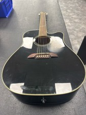 ALVAREZ ELECTIRC-ACOUSTIC GUITAR AS60SC, RIGHT HANDED, 6 STRING, BLA PD4052297 