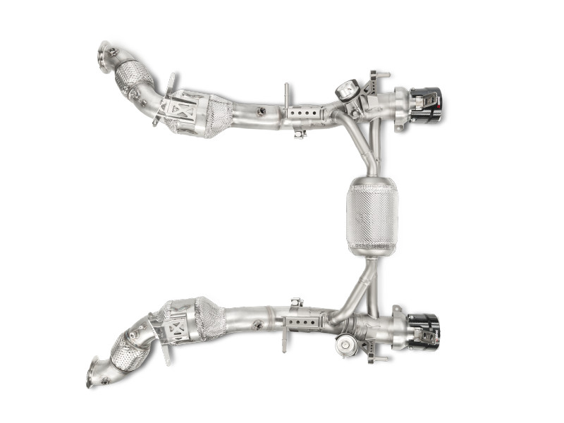 Akrapovic MTP-FE488H Titanium Slip-On – Fits 2016-2019 Ferrari 488
