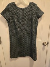 Women's Loft Short Sleeve DRESS - Sizze M - Multicolor