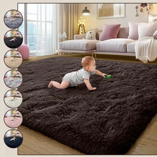 Luxury Shaggy Area Rugs for Living Room Non Slip Plush Indoor Floor Mat carpets