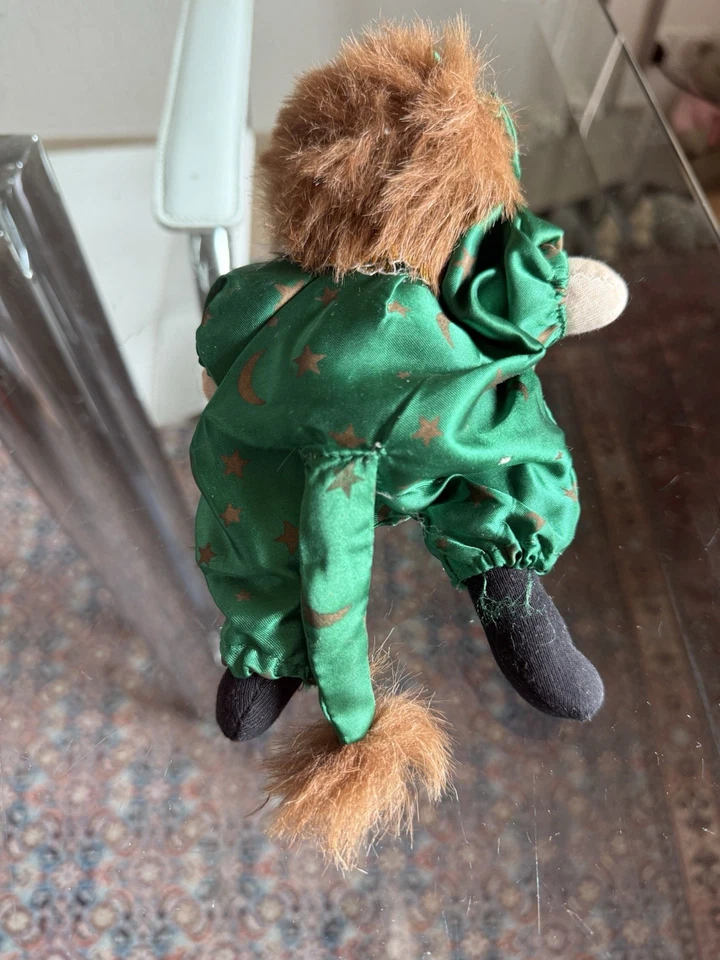 Clown, Harlekin, Kleiner Schelm,Löwenmaske-Kostüm,20cm,Sammlerpuppe - Bild 4 von 4