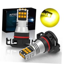 5202 5201 LED Fog Light Bulbs, 2600 Lumens Extremely Bright 3030-SMD PS19W LED