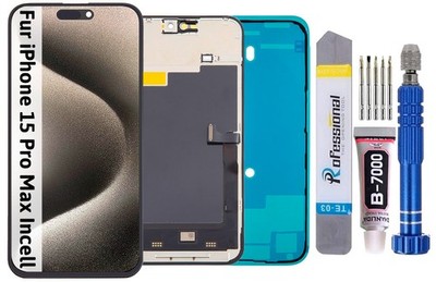 Original FULL HD INCELL Display Für iPhone 15 Pro Max Retina Bildschirm 3DTouch