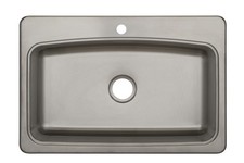 PROFLO PFSR1B332281 Bealeton 32-15/16" Drop In Single Basin - Stainless Steel