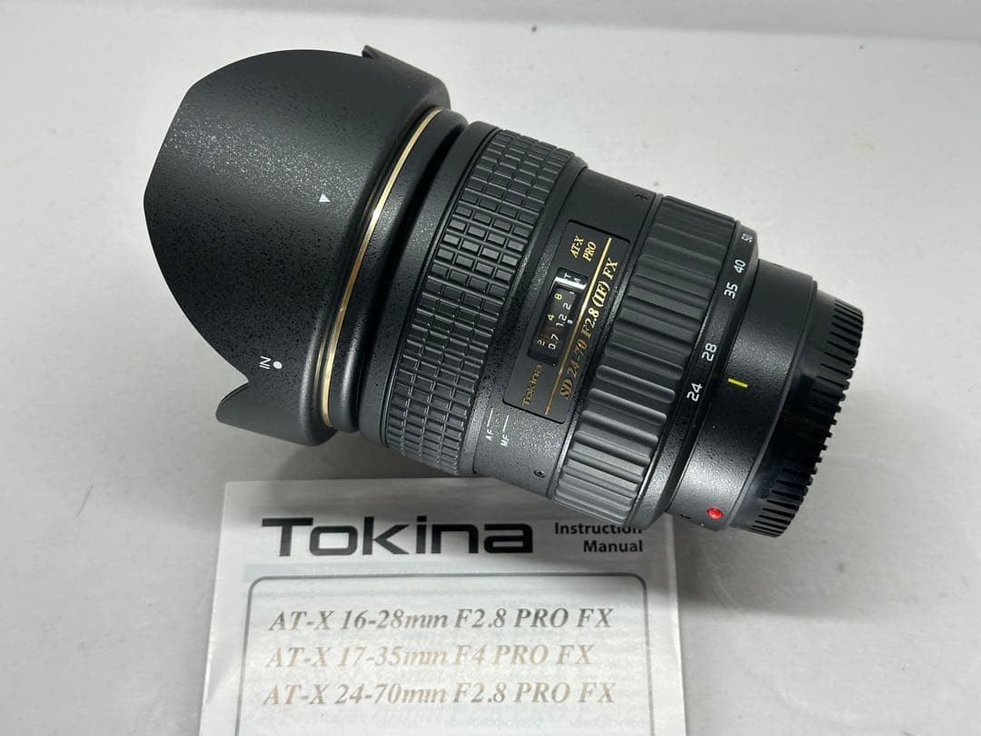 美品TOKINA ATX 24-70mm f2.8 PRO FX EOSマウント Excellent Condition TOKINA ATX 24 70mm f2.8 PRO FX EOS Mount | eBay