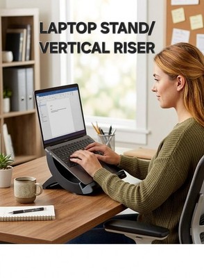 3M LX550 Vertikale Notebook Erhöhung Laptop Ständer Halter Ergonomisch Schreibtisch Ständer