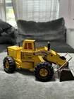 Mighty Tonka Yellow Metal Front End Loader 1970s Vintage XMB-975 21" Long