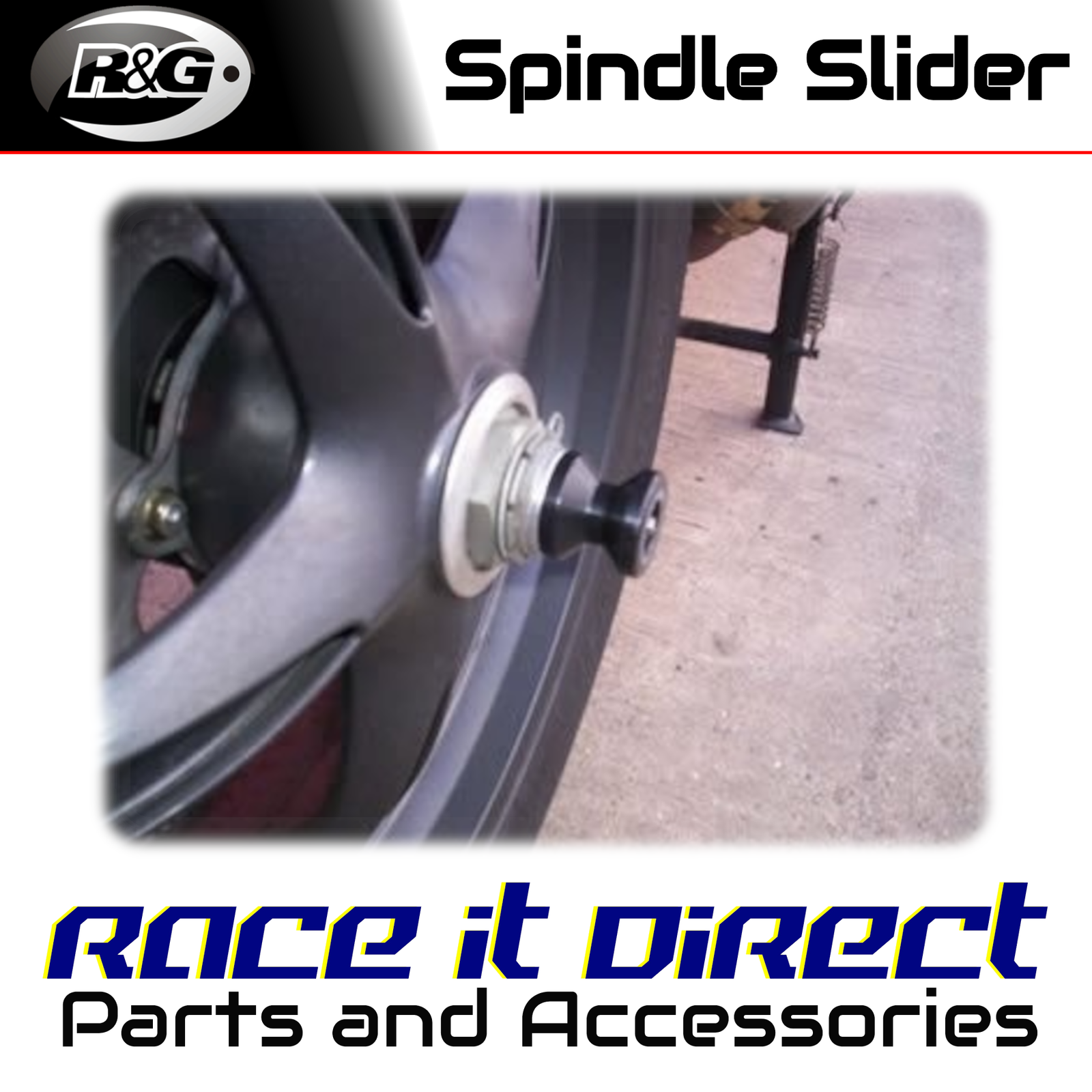Spindle Sliders for Triumph Tiger 1050 2007-2014 R&G