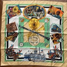 Hermès Scarf Carré 90 New Orleans Creole Jazz