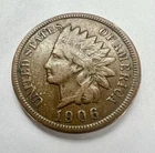 1906 Indian Head Cent Penny 1C Bronze Philadelphia Mint Nice Circulated Coin