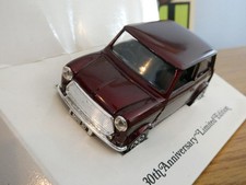 CORGI AUSTIN ROVER MINI 30 YEARS DARK RED CAR MODEL 60022 1:36