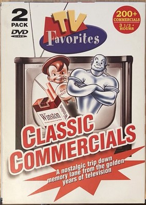 TV Favorites: Classic Commercials (DVD, 2003)