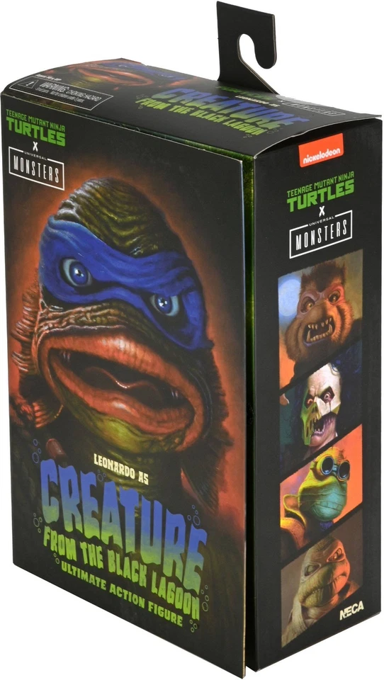 🐢🦑 NECA TMNT Leonardo as Creature from the Black Lagoon • Universal Monsters - image 3 of 4