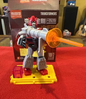 Blokees Bloks Transformers Shining Class Wave 01 Cliffjumper Lights Up US SELLER