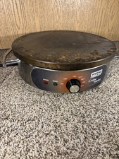 Waring WSC160 16” Electric Crepe Maker 120v Cast Iron Tested Working