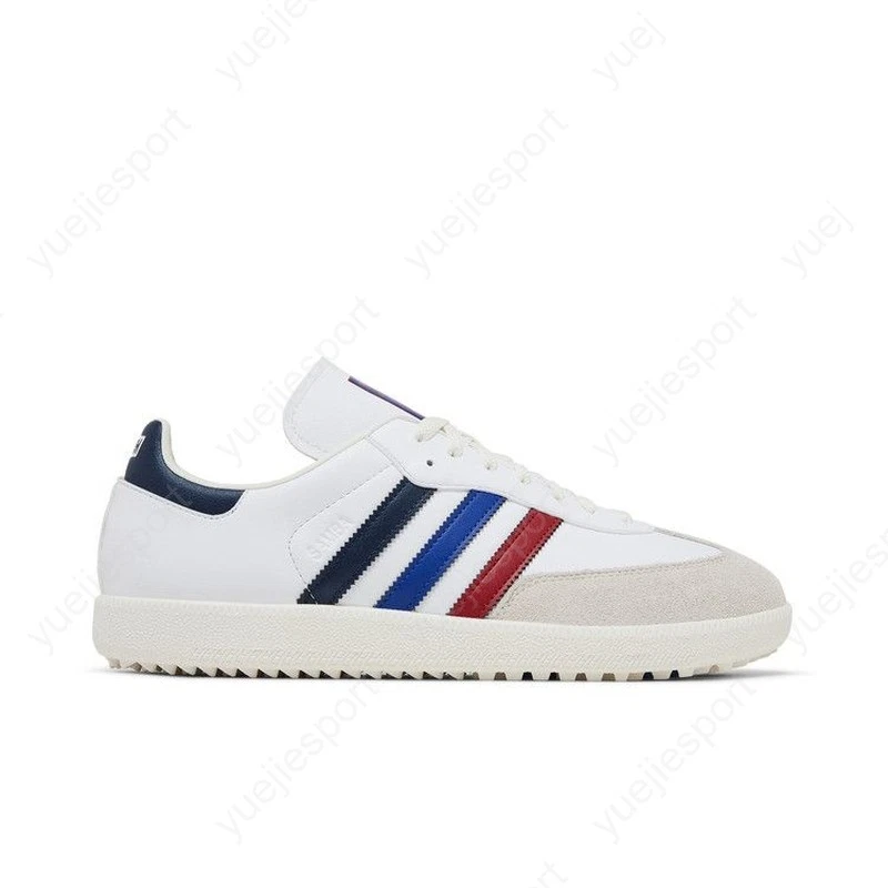 Kith x adidas Samba Spikeless Golf Red Blue Navy for Sale