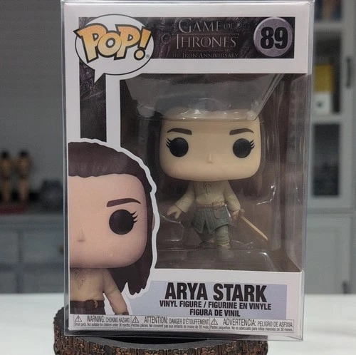Funko Pop! Vinyl Game of Thrones Arya Stark #89 Iron Anniversary. +protector